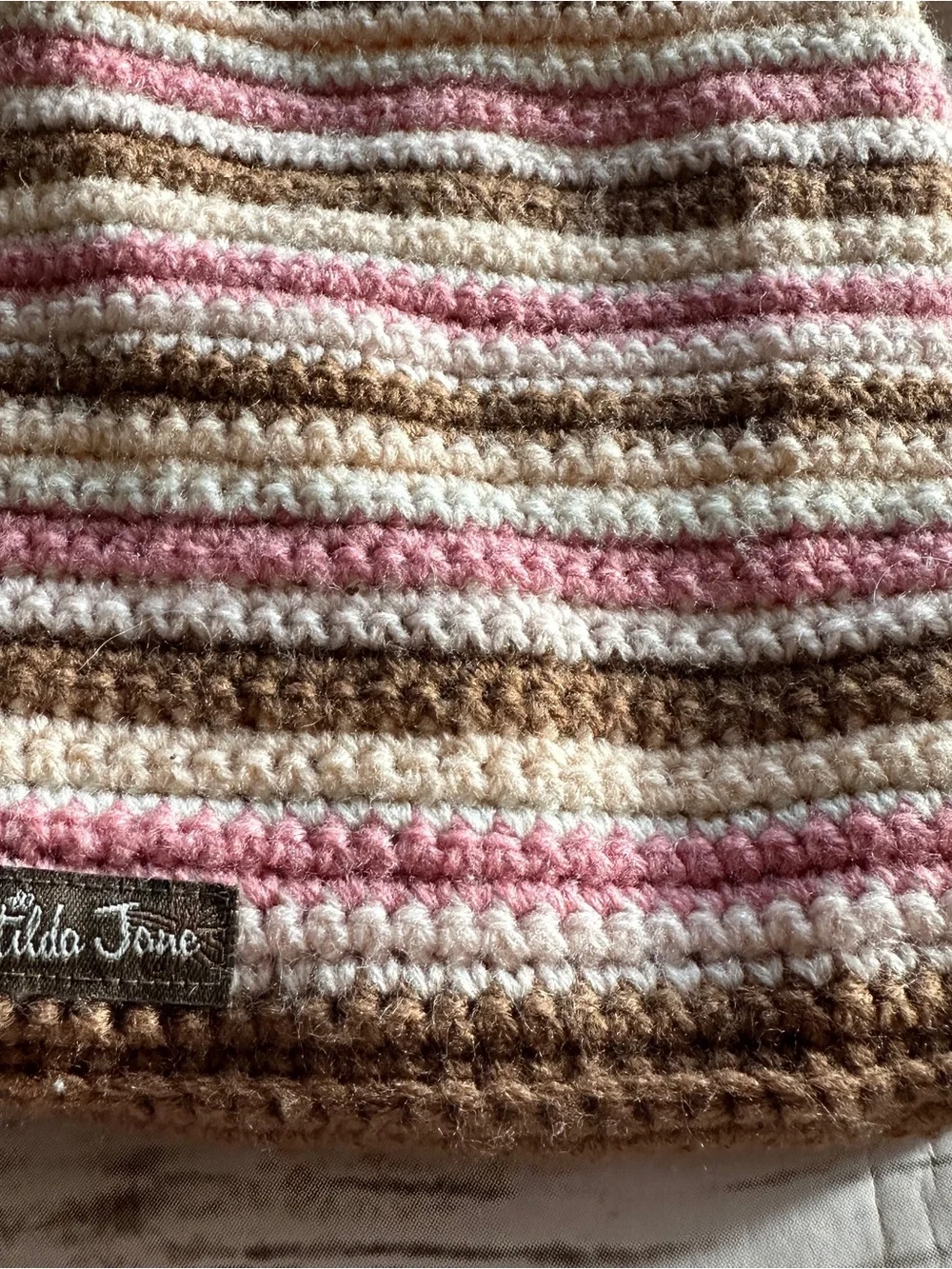 Matilda Jane striped purse nwt one size kids